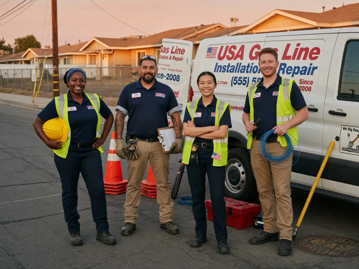 Gas Line Installation company in Hodges, AL